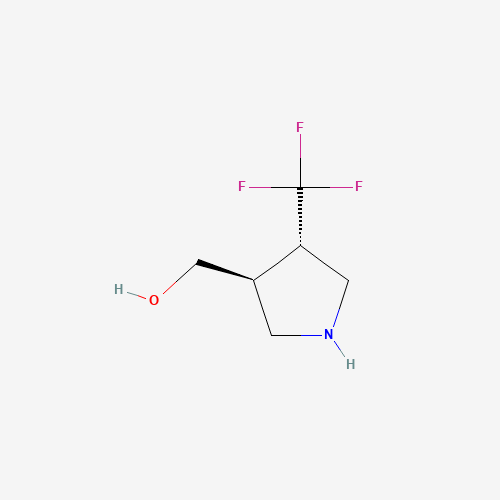 Rel-((3R,4R)-4-(trifluoromethyl)pyrrolidin-3-yl)methanol