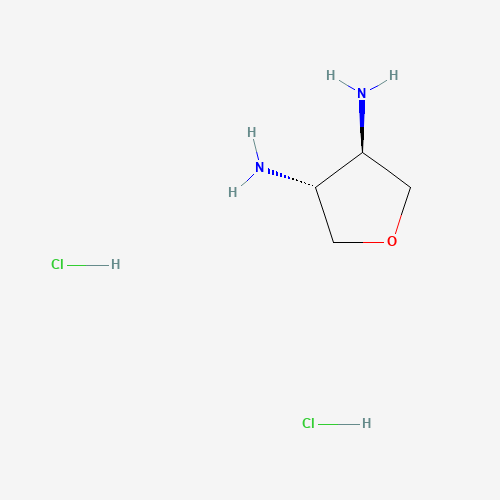 (3R,4R)-Tetrahydrofuran-3,4-diamine dihydrochloride