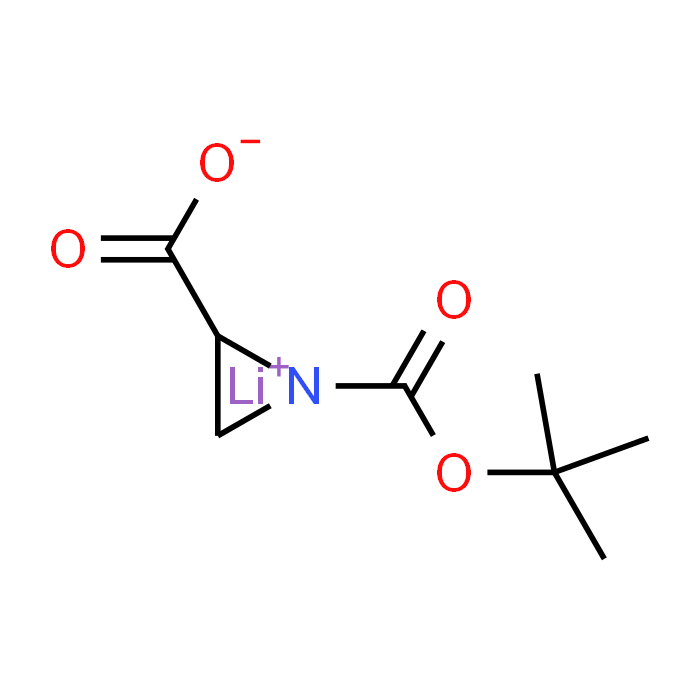 Lithium (S)-1-(tert-butoxycarbonyl)aziridine-2-carboxylate