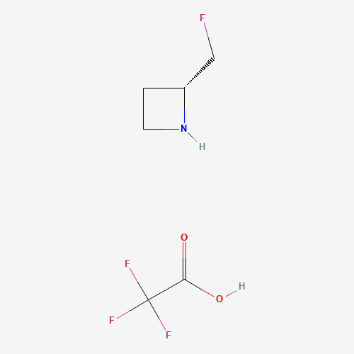 (R)-2-(Fluoromethyl)azetidine 2,2,2-trifluoroacetate