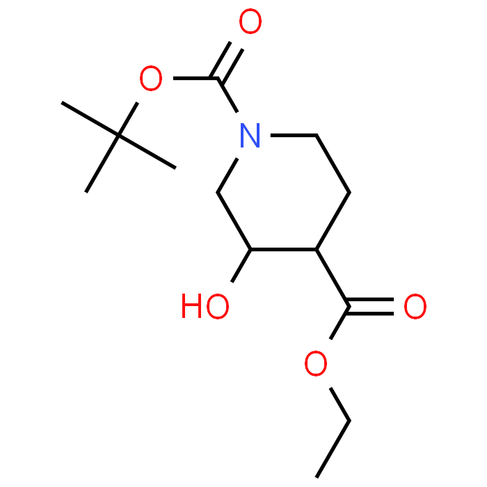 1-tert-Butyl 4-ethyl 3-hydroxypiperidine-1,4-dicarboxylate