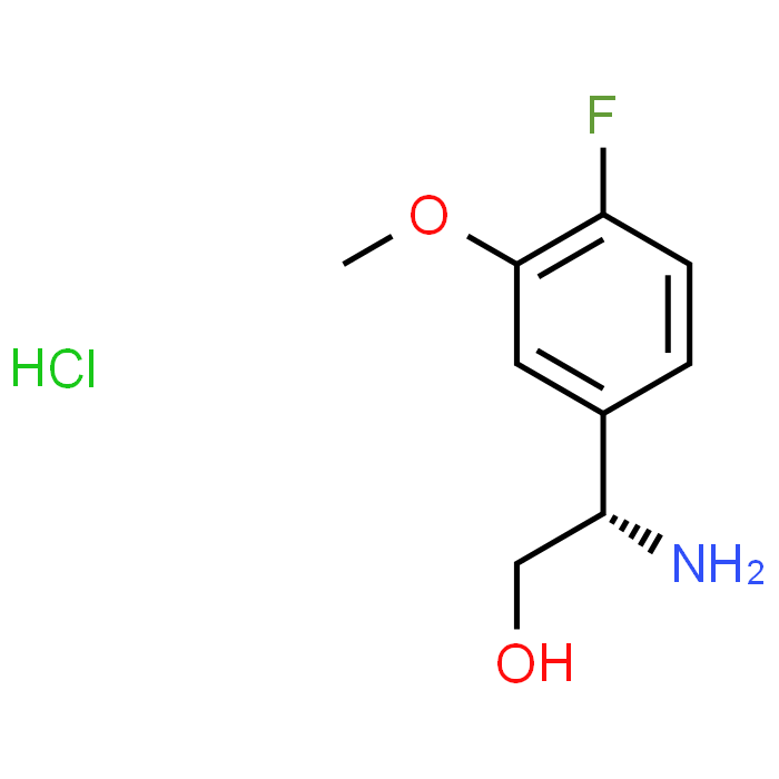 (S)-2-Amino-2-(4-fluoro-3-methoxyphenyl)ethanol hydrochloride