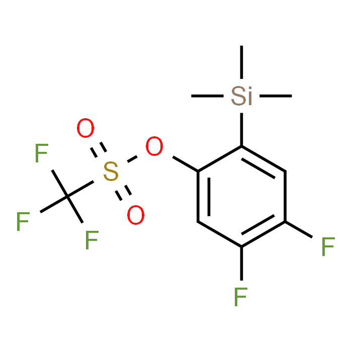 4,5-Difluoro-2-(trimethylsilyl)phenyl trifluoromethanesulfonate