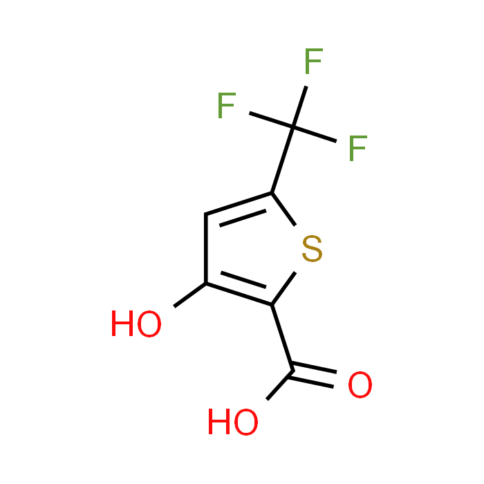 3-Hydroxy-5-(trifluoromethyl)thiophene-2-carboxylic acid