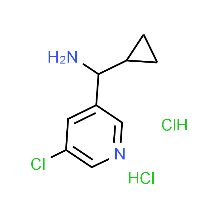 (5-Chloropyridin-3-yl)(cyclopropyl)methanamine hydrochloride