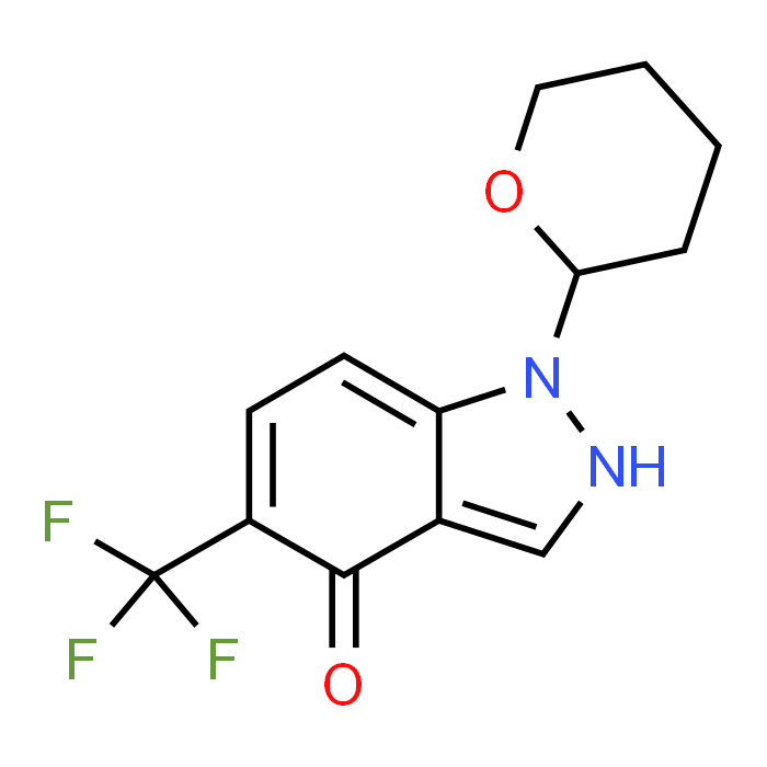 1-(Tetrahydro-2H-pyran-2-yl)-5-(trifluoromethyl)-1H-indazol-4-ol