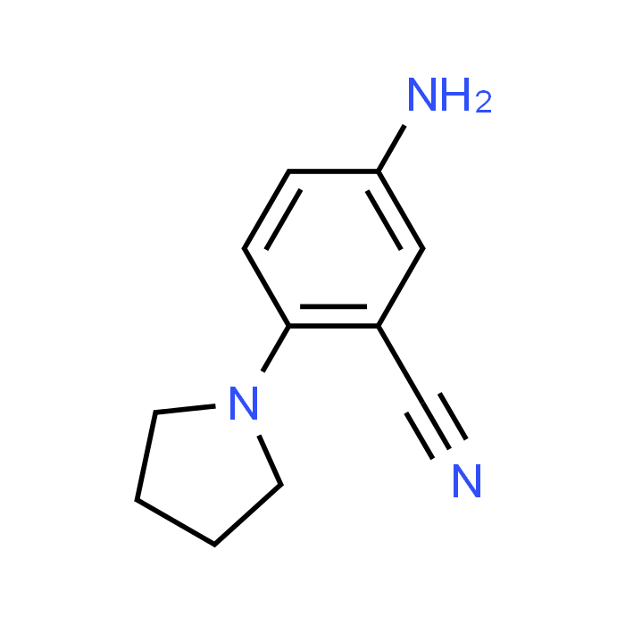 5-Amino-2-(pyrrolidin-1-yl)benzonitrile