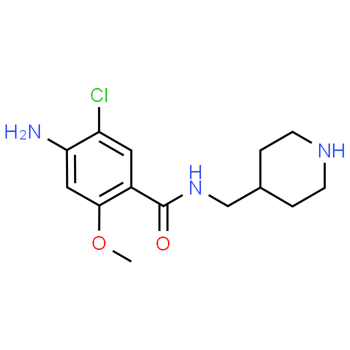 4-Amino-5-chloro-2-methoxy-N-(piperidin-4-ylmethyl)benzamide