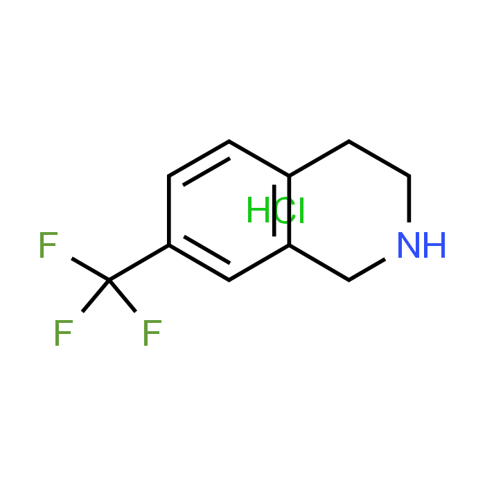 7-(Trifluoromethyl)-1,2,3,4-tetrahydroisoquinoline hydrochloride