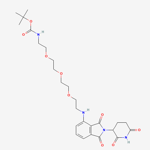 Thalidomide-NH-PEG3-NH-Boc