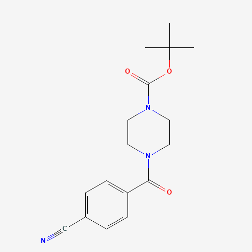 tert-Butyl 4-(4-cyanobenzoyl)piperazine-1-carboxylate