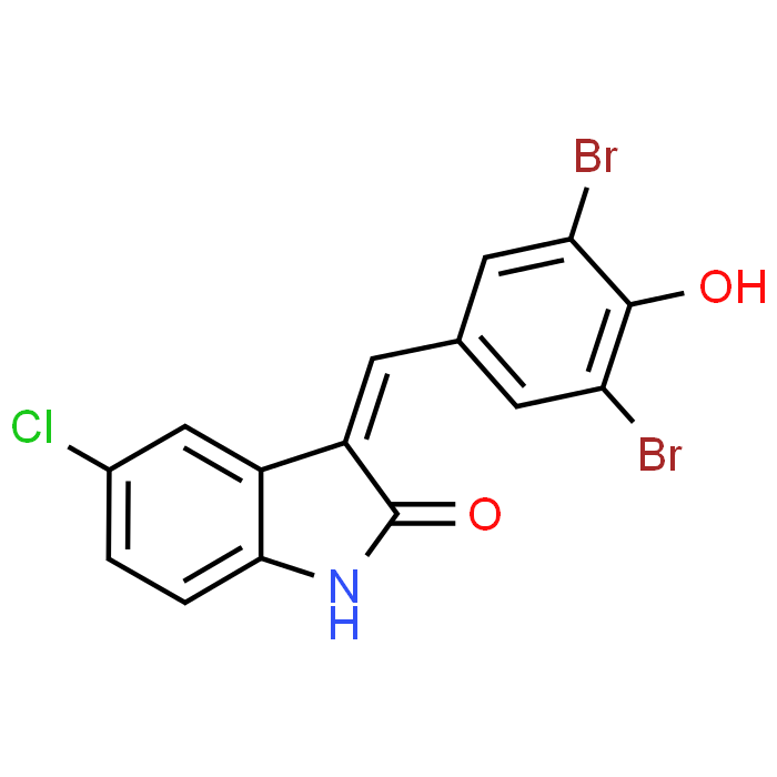 5-Chloro-3-(3,5-dibromo-4-hydroxybenzylidene)indolin-2-one