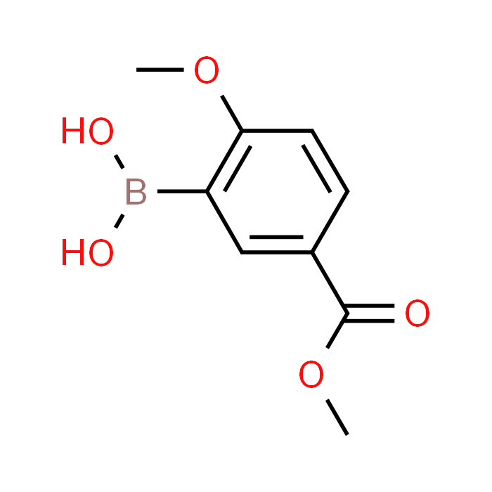 (2-Methoxy-5-(methoxycarbonyl)phenyl)boronic acid