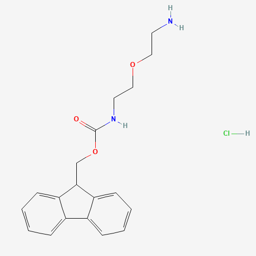 (9H-Fluoren-9-yl)methyl (2-(2-aminoethoxy)ethyl)carbamate HCl