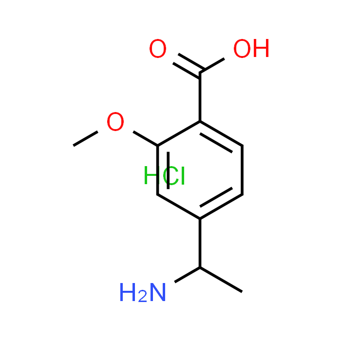 (S)-4-(1-Aminoethyl)-2-methoxybenzoic acid hydrochloride