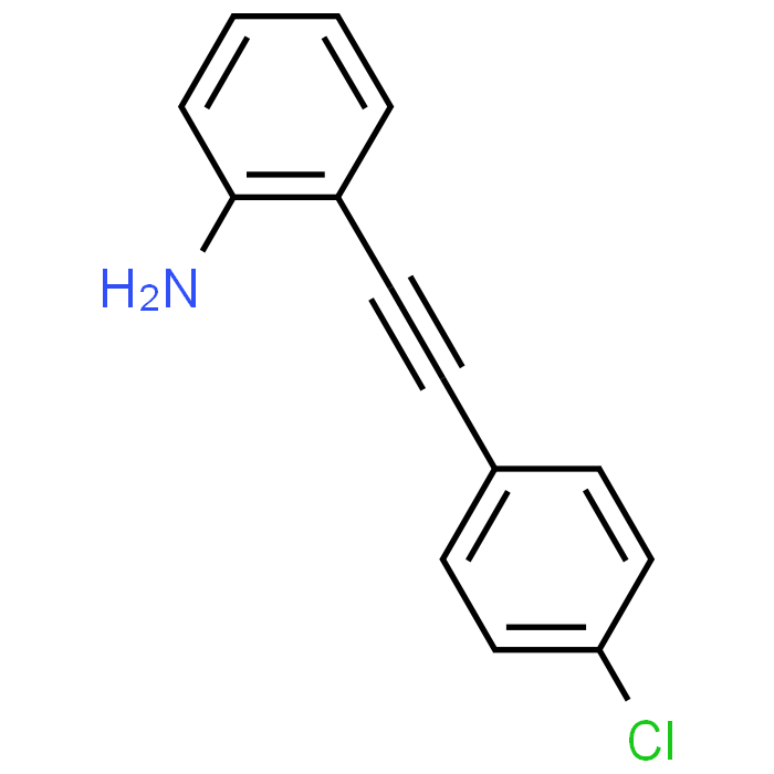 2-((4-Chlorophenyl)ethynyl)aniline