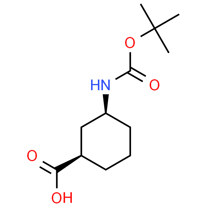 (1R,3S)-3-((tert-Butoxycarbonyl)amino)cyclohexanecarboxylic acid
