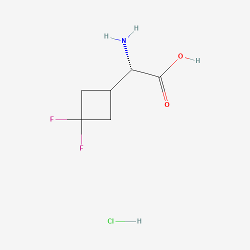 (S)-2-Amino-2-(3,3-difluorocyclobutyl)acetic acid hydrochloride