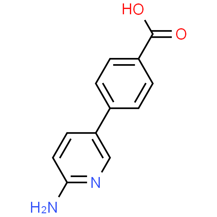 4-(6-Aminopyridin-3-yl)benzoic acid