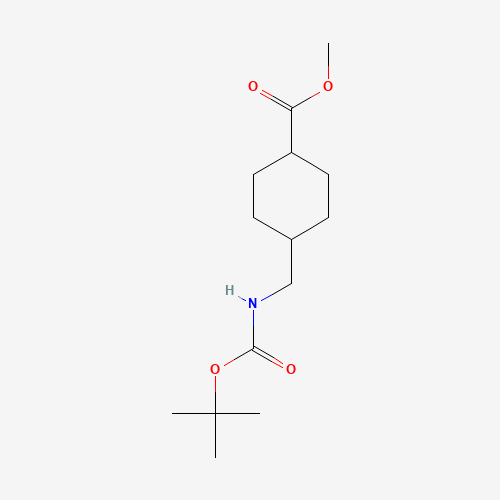 trans-Methyl 4-(((tert-butoxycarbonyl)amino)methyl)cyclohexanecarboxylate