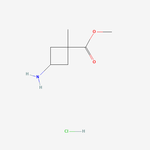 Methyl cis-3-amino-1-methylcyclobutane-1-carboxylate hydrochloride