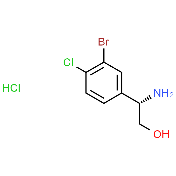 (S)-2-Amino-2-(3-bromo-4-chlorophenyl)ethan-1-ol hydrochloride