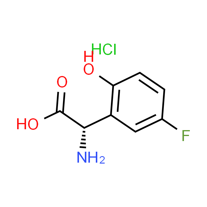 (S)-2-Amino-2-(5-fluoro-2-hydroxyphenyl)acetic acid hydrochloride