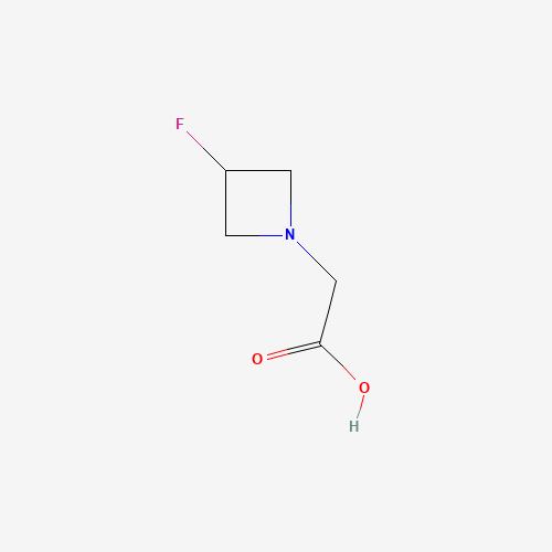 2-(3-Fluoroazetidin-1-yl)acetic acid