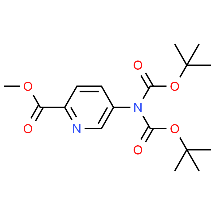 Methyl 5-(bis((1,1-dimethylethoxy)carbonyl)amino)-2-pyridinecarboxylate