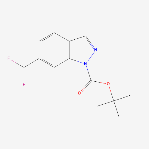 tert-Butyl 6-(difluoromethyl)-1H-indazole-1-carboxylate