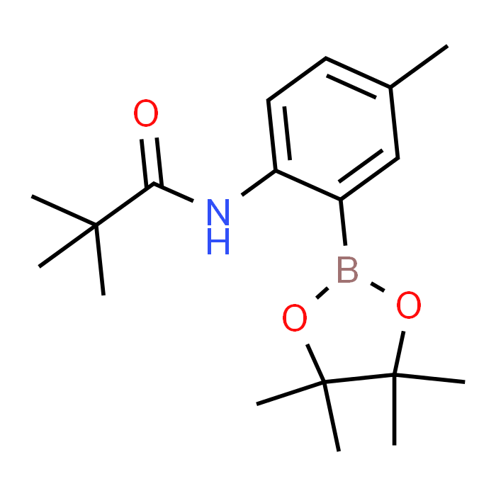 N-(4-Methyl-2-(4,4,5,5-tetramethyl-1,3,2-dioxaborolan-2-yl)phenyl)pivalamide