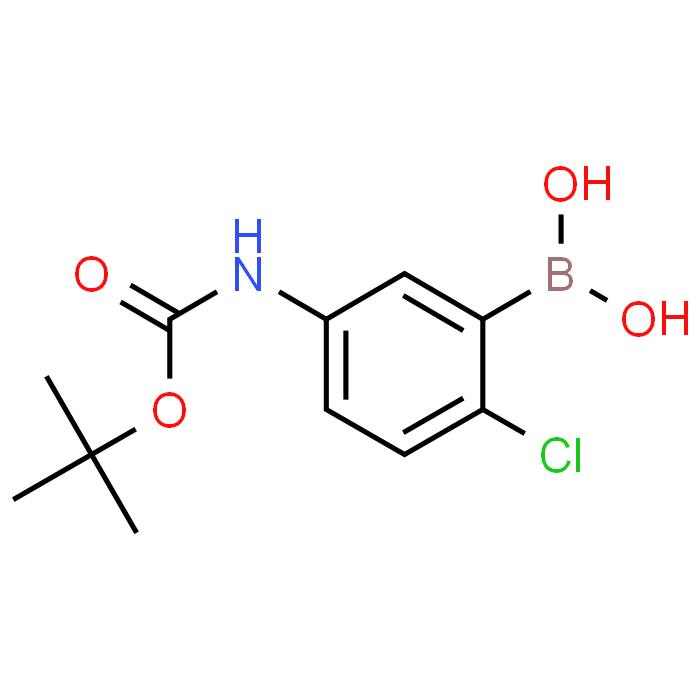 (5-((tert-Butoxycarbonyl)amino)-2-chlorophenyl)boronic acid