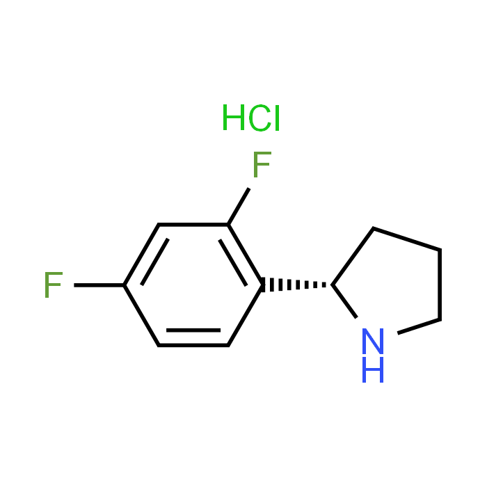 (S)-2-(2,4-Difluorophenyl)pyrrolidine hydrochloride