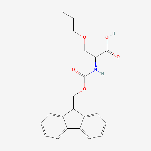 (S)-2-((((9H-Fluoren-9-yl)methoxy)carbonyl)amino)-3-propoxypropanoic acid