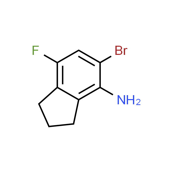 5-Bromo-7-fluoro-2,3-dihydro-1H-inden-4-amine
