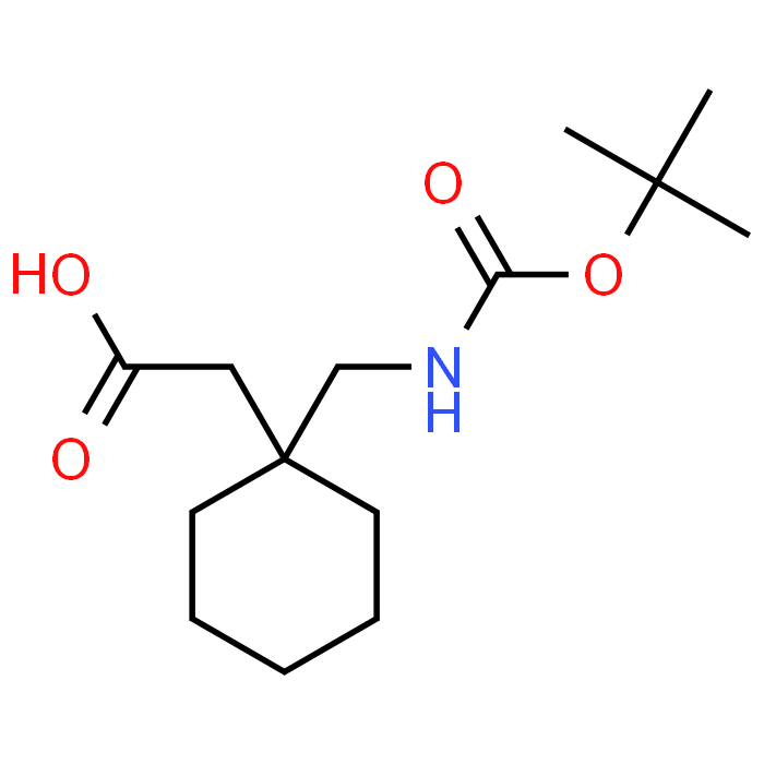2-(1-(((tert-Butoxycarbonyl)amino)methyl)cyclohexyl)acetic acid