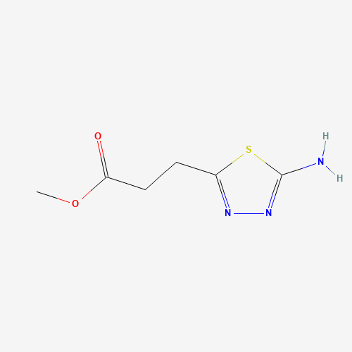Methyl 3-(5-amino-1,3,4-thiadiazol-2-yl)propanoate