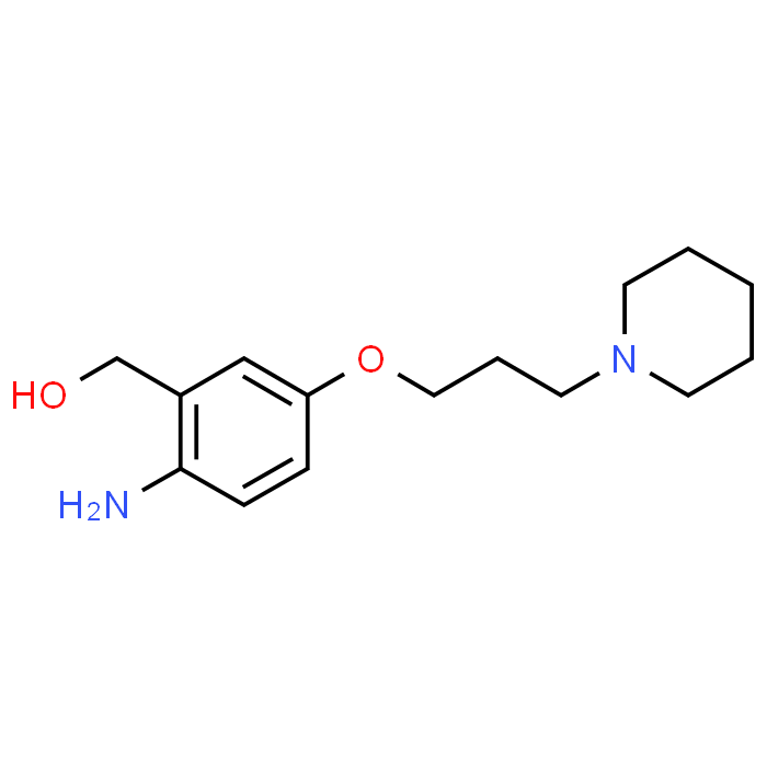 (2-Amino-5-(3-(piperidin-1-yl)propoxy)phenyl)methanol