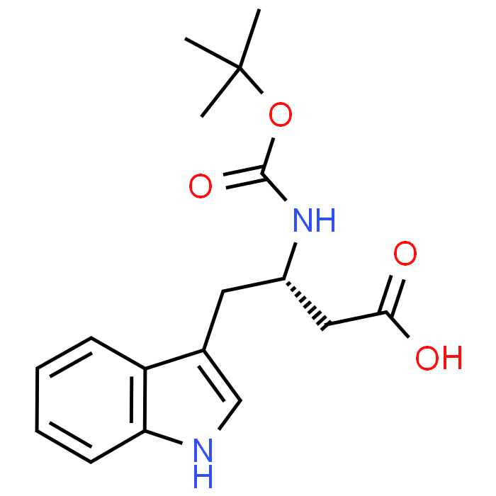 (S)-3-((tert-Butoxycarbonyl)amino)-4-(1H-indol-3-yl)butanoic acid