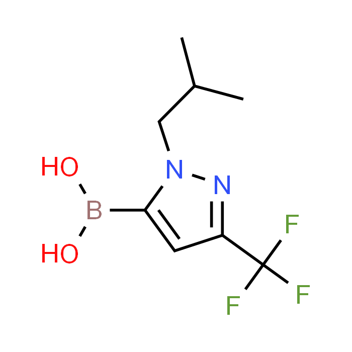 (1-Isobutyl-3-(trifluoromethyl)-1H-pyrazol-5-yl)boronic acid