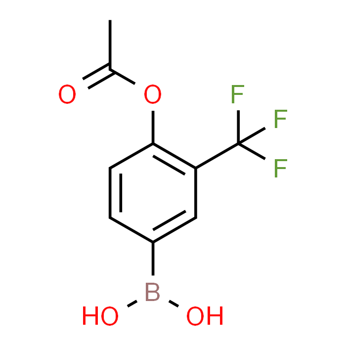 (4-Acetoxy-3-(trifluoromethyl)phenyl)boronic acid - Achmem