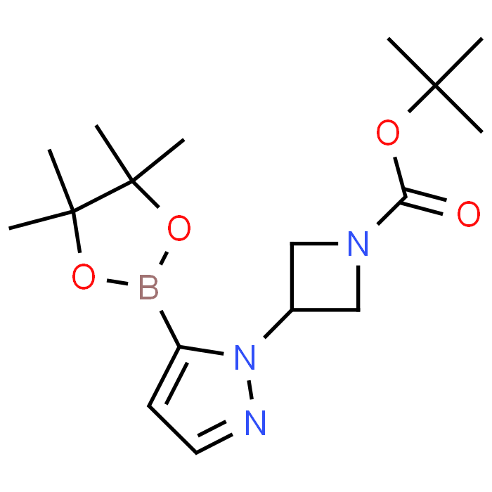 tert-Butyl 3-(5-(4,4,5,5-tetramethyl-1,3,2-dioxaborolan-2-yl)-1H-pyrazol-1-yl)azetidine-1-carboxylate