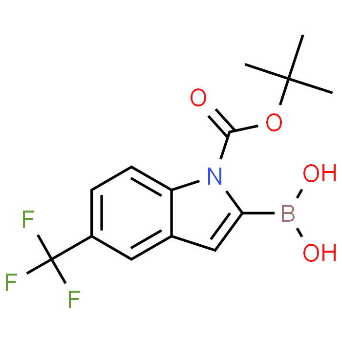 (1-(tert-Butoxycarbonyl)-5-(trifluoromethyl)-1H-indol-2-yl)boronic acid