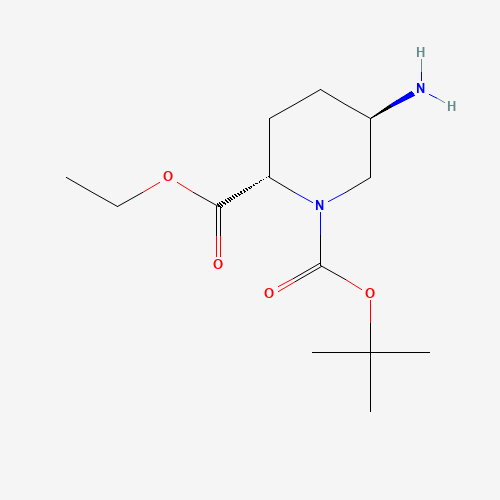O1-tert-butyl o2-ethyl (2s,5r)-5-aminopiperidine-1,2-dicarboxylate
