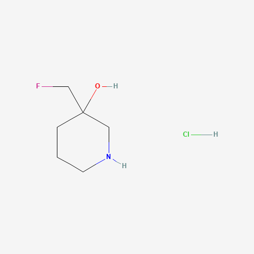 3-(Fluoromethyl)piperidin-3-ol hydrochloride