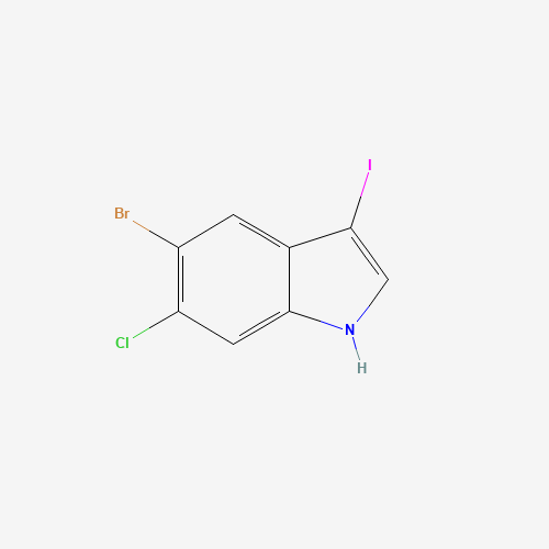 5-Bromo-6-chloro-3-iodo-1H-indole