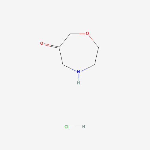1,4-Oxazepan-6-one hydrochloride