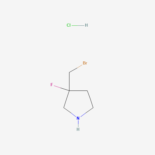 3-(Bromomethyl)-3-fluoropyrrolidine hydrochloride