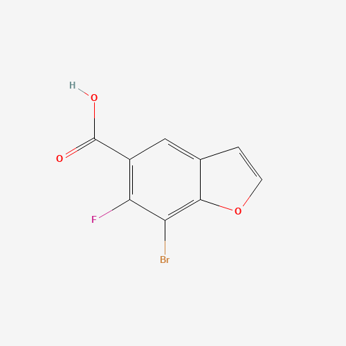 7-bromo-6-fluoro-benzofuran-5-carboxylic acid