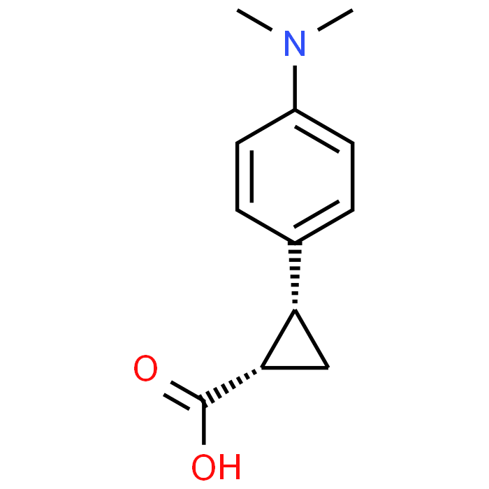 rel-(1R,2R)-2-(4-(Dimethylamino)phenyl)cyclopropanecarboxylic acid